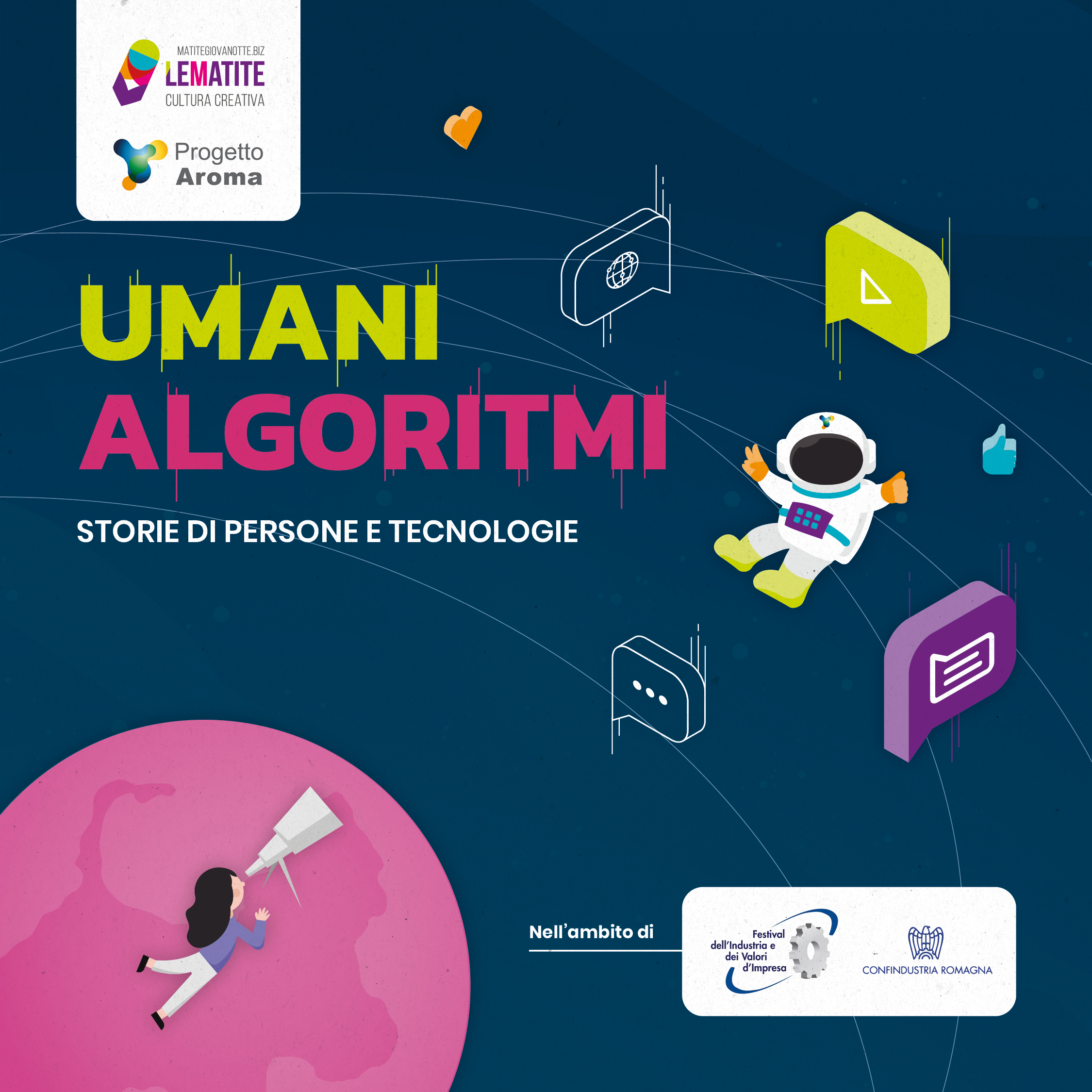 “Umani Algoritmi”: il nostro evento per il Festival di Confindustria 2022.