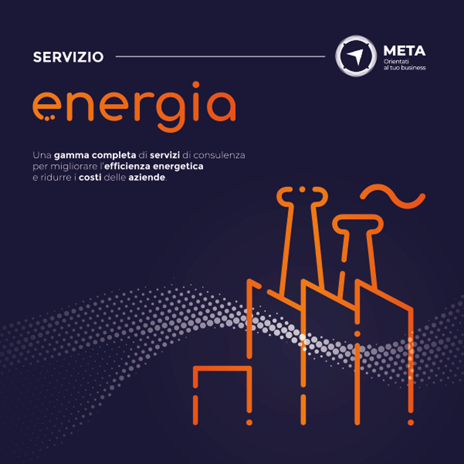 La visual identity del servizio Energia di Confindustria Romagna.